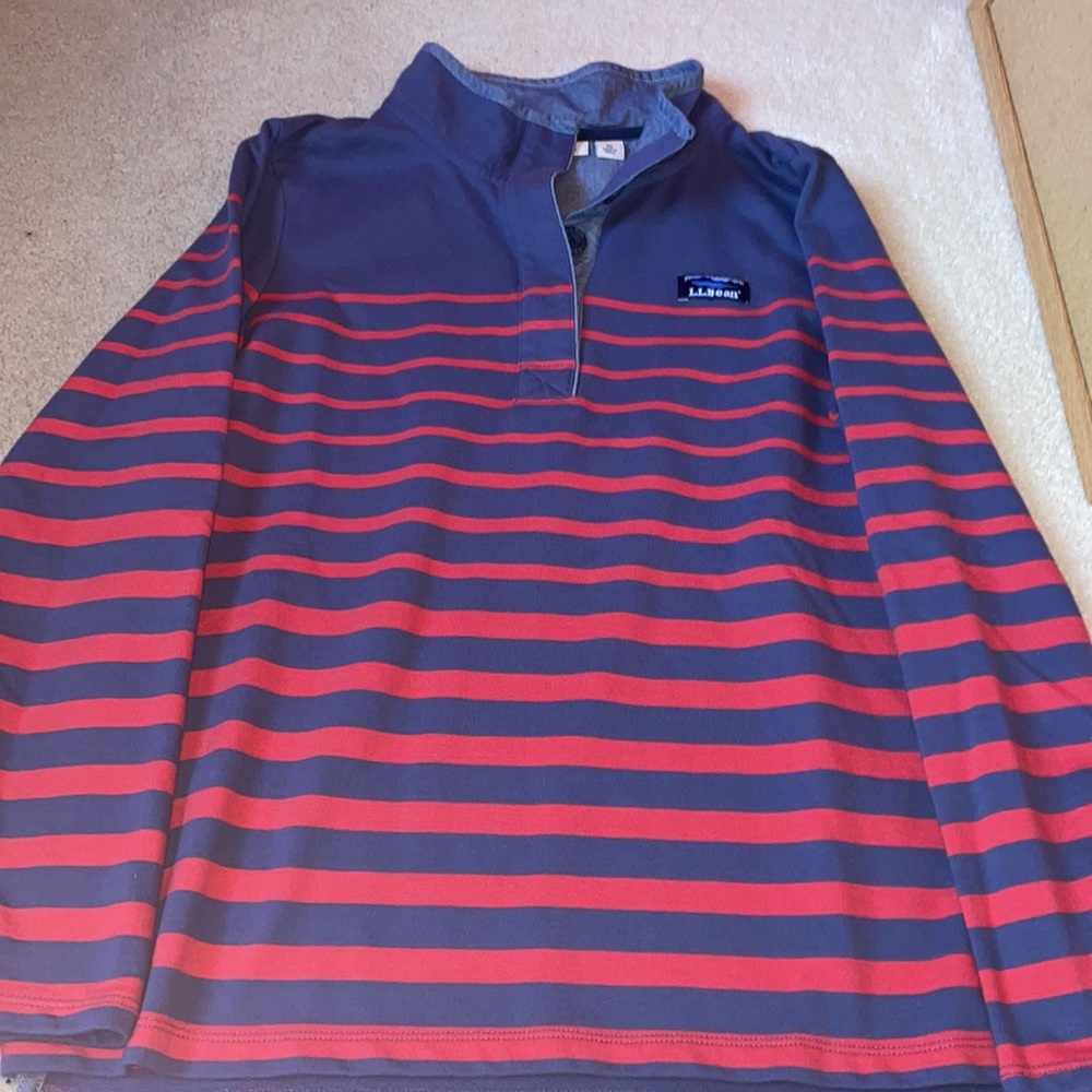 L. L. Bean Button Up Pull Over